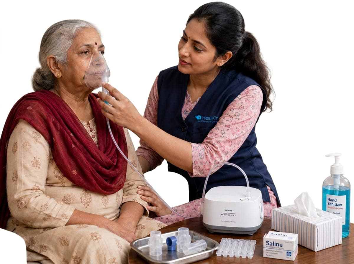 Respiratory Care at home in Mumbai — Healkin